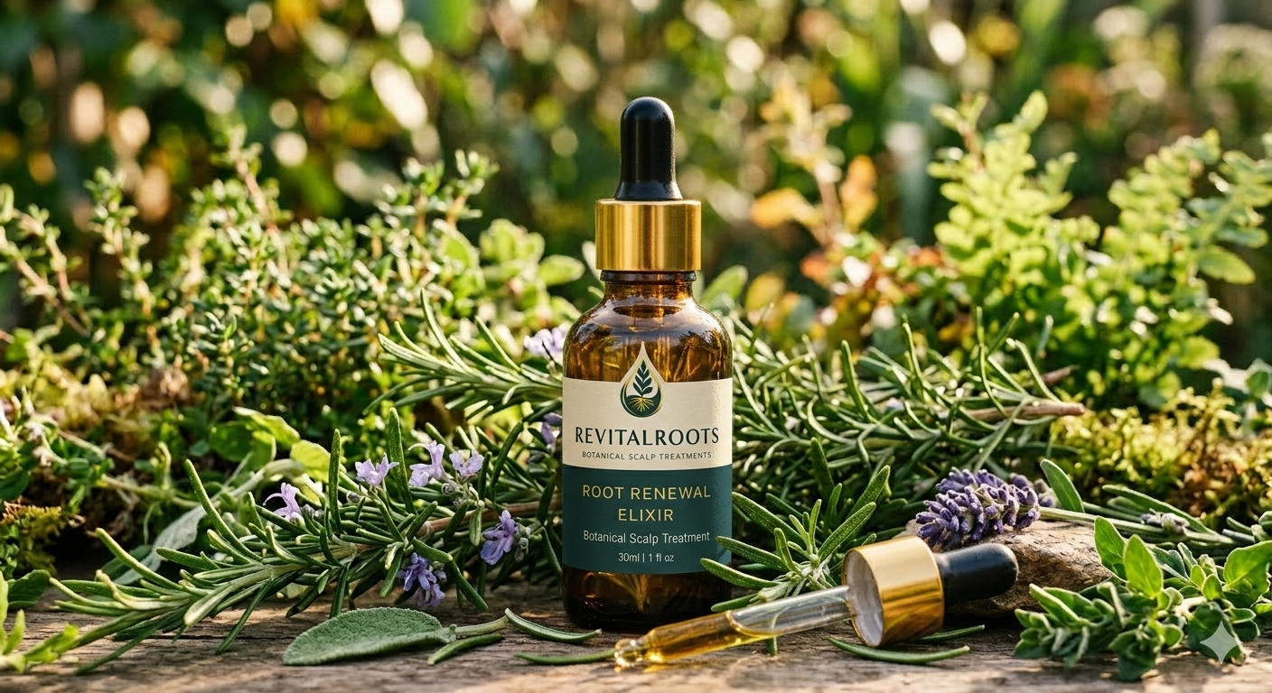 RevitalRoots Root Renewal Elixir — Botanical Scalp Treatment